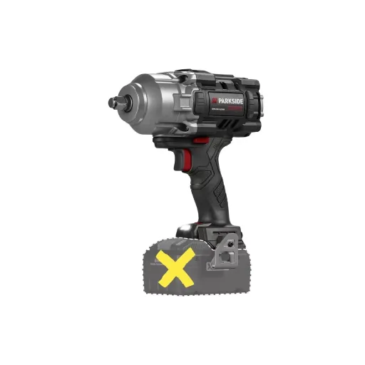 PARKSIDE PERFORMANCE Cordless impact wrench 1/2" 20V 1356Nm